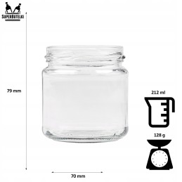 Stiklinis indelis 212 ml