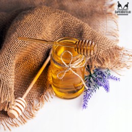 Stiklinis 245 ml indas konservams, medui, uogienei, agurkams