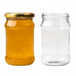 320 ml stiklainis su metaliniu dangteliu