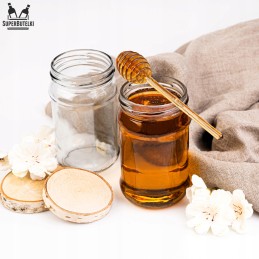 320 ml stiklainis su metaliniu dangteliu