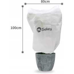 Agrotekstilės danga (žiema-pavasaris) sekey 100 x 80 cm 80 g/m² 2 vnt.