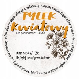 10 vienetų fi 66 lipdukų, lipnios popierinės etiketės__gėlių žiedadulkės