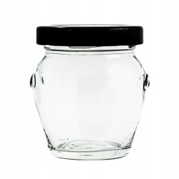 Medaus indelis, mūrinis stiklainis, dovana, 106 ml indelis + dangtelis