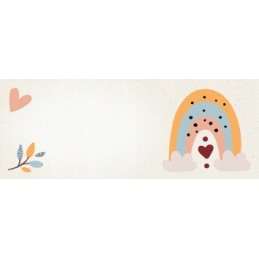 16 vienetų 30x23 mm lipni banderolė dovana - gimtadienio vaikų krikštas