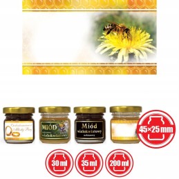 Mini etikečių pakuotė (universalus lipdukas) 100 vnt