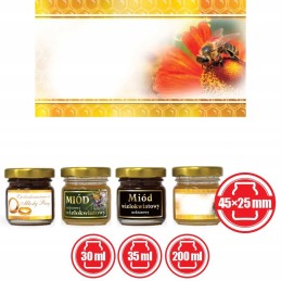 Mini etikečių pakuotė (universalus lipdukas) 100 vnt