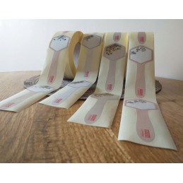 Banderola medaus etiketės - 10 vnt 55x149mm -