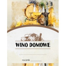 Siūlome 10 vnt lipnių namų vyno etikečių!