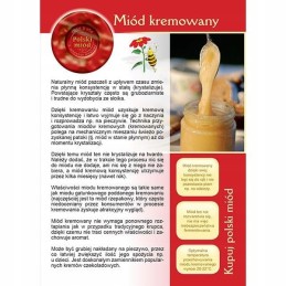 Siūlome informacinę brošiūrą - naujiena - kreminis medus!