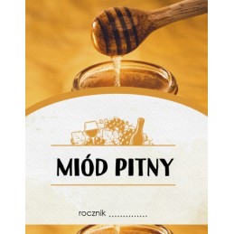 Siūlome 10 vnt lipnių midaus etikečių!