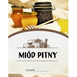 Siūlome 10 vnt lipnių midaus etikečių!