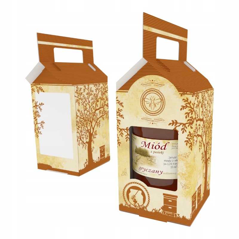 Dekoratyvinė dėžutė 1 stiklainiui 900 ml