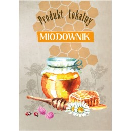 Lipdukai žymi 10 gabalėlių meduolių midaus