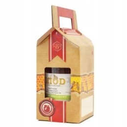 kartoninė dėžutė 1 stiklainiui 0,9l