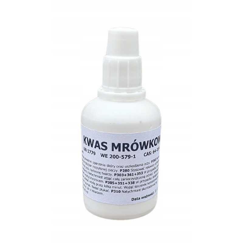 Skruzdžių rūgštis 60% 40 ml maža vienkartinė dozė