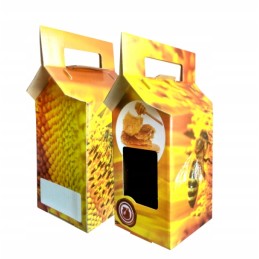 Siūlome dekoratyvinę medaus dėžutę 900ml indeliui, puikiai tinka dovanai - labai geras lenkiškas gaminys