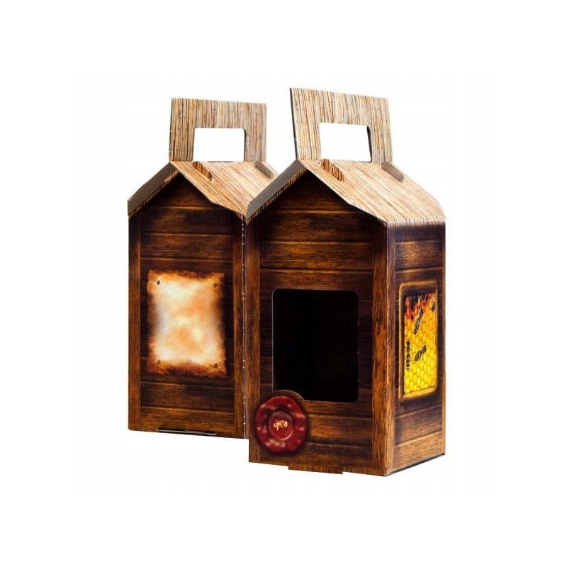 We offer a decorative honey box for a 900ml jar, great for a gift - a very good Polish product