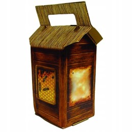 We offer a decorative honey box for a 900ml jar, great for a gift - a very good Polish product