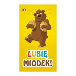 Mini etiketės 'Man patinka medus', 100 vnt - EM24 raštas