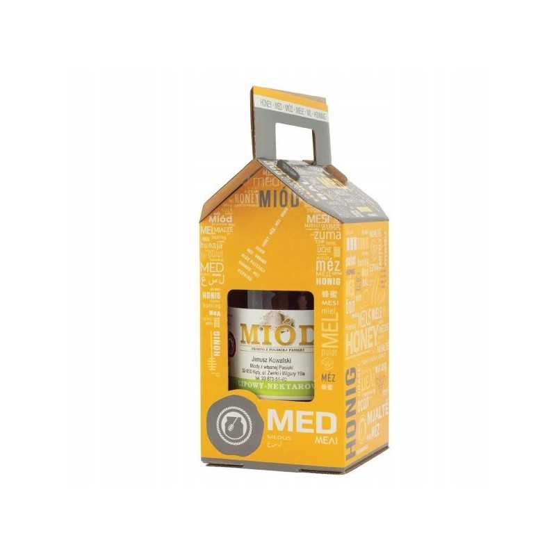 Siūlome dekoratyvinę medaus dėžutę 900ml indeliui, puikiai tinka dovanai - labai geras lenkiškas gaminys