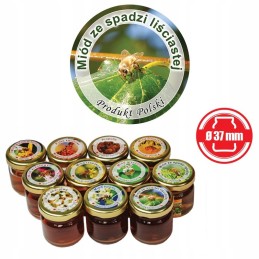 Pakuotė mini apvalių lipčiaus lapelių ø37mm