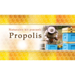 Pakuotė mažų propolio mini etikečių, 100 vnt