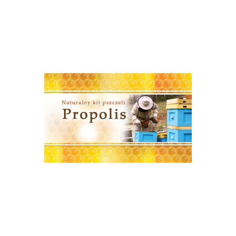 Pakuotė mažų propolio mini etikečių, 100 vnt