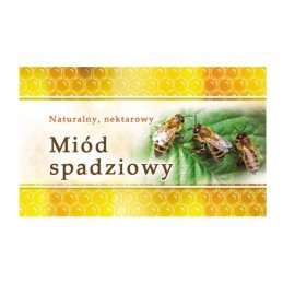 lipčiaus-nektarinio medaus etiketės