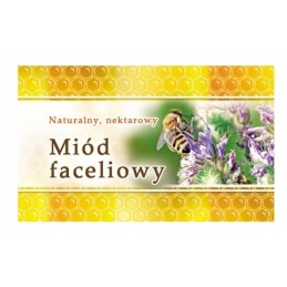 Facelijos medaus etiketės