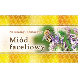 Facelijos medaus etiketės