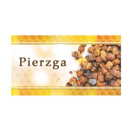 mini bičių duonos etiketės