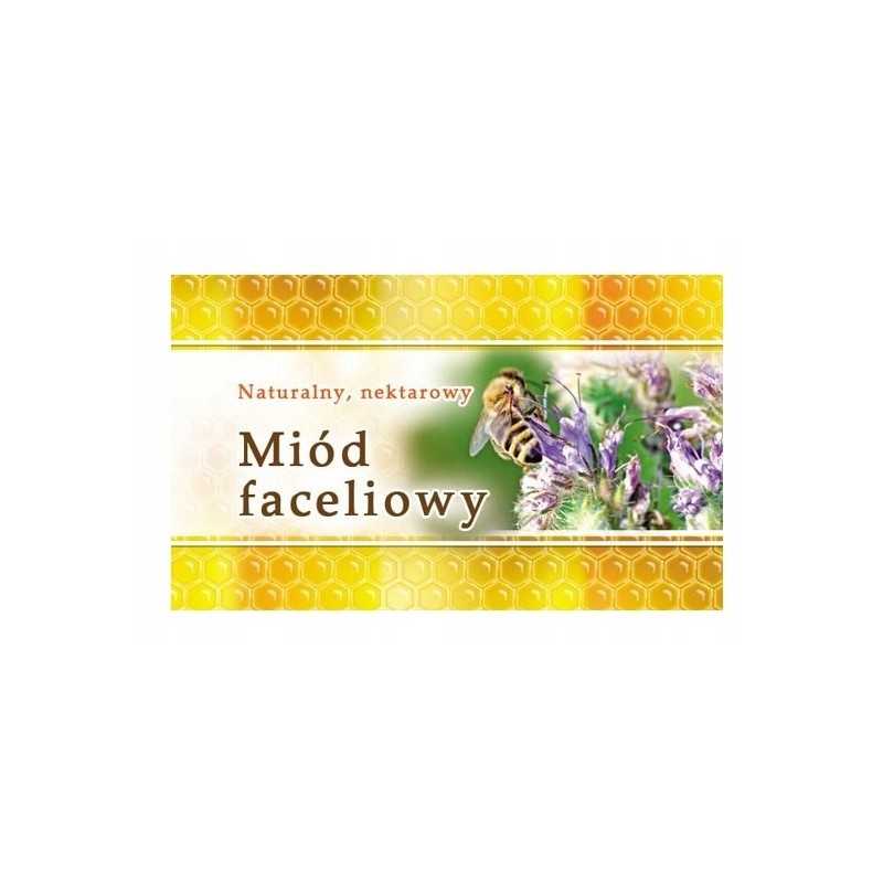 Facelijos medaus etiketės