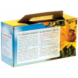 Siūlome dekoratyvinę medaus dėžutę 3 stiklainiams, 315 ml, puikiai tinka dovanai - labai geras lenkiškas gaminys