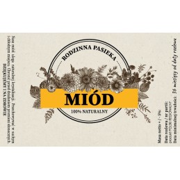 Etiketės 10 vnt_107x70_medus tiesiai iš avilio lipdukų