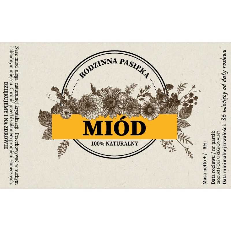 Etiketės 10 vnt_107x70_medus tiesiai iš avilio lipdukų