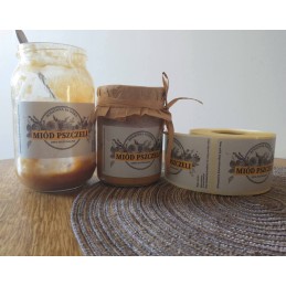 10 vienetų 107x60 medui iš šeimos bityno, linksma bitė