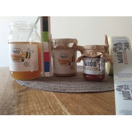 Etiketės 10 vnt_110x70__medaus tiesiai iš avilio lipdukai