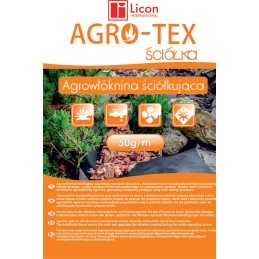 Agrotekstilė 50g juoda 1,6m/ 5m agro-tex