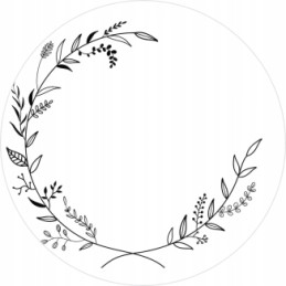 Apvalios etiketės dangčiams