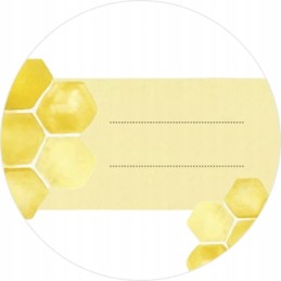 Apvalios etiketės dangčiams