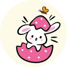 8vnt dideli lipdukai Velykų zuikis Velykų viščiukas