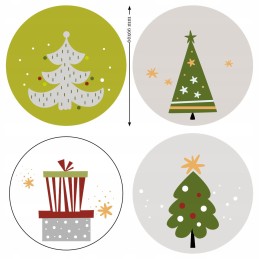 8vnt dideli lipdukai Kalėdinė dovana Kalėdų eglutė