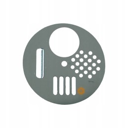 Nerūdijančio plieno gatvės ratas, skersmuo 68 mm