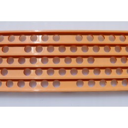 Žiedadulkes gaudymo plokštelė, siaura, maža.