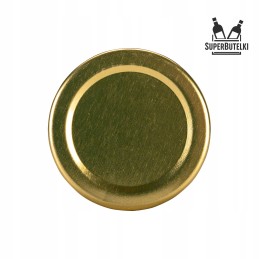 Rinkinyje 10 vnt - aliuminio dangtelis 53 mm