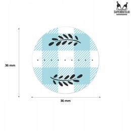 10 etikečių lipdukų rinkinys uogienėms, medaus indeliams