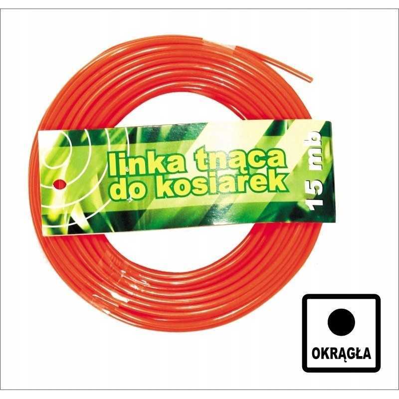 15 m supakuota linija – galimi skersmenys: 1,3, 1,6, 2,0, 2,4, 3,0 mm – trijų formų: apskritimas, kvadratas, žvaigždė – atskirų 