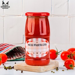 10x lipnių etikečių lipdukų rinkinys medaus buteliams stiklainiams sulčių uogienės