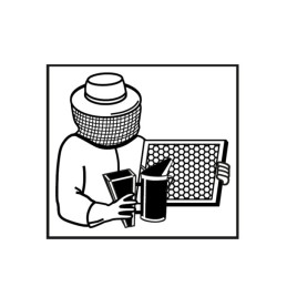 Siūlome lipduką prie vidinio lango - puiki dovana kiekvienam bitininkui - labai geras produktas