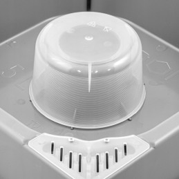 Viršutinio plastikinio tiektuvo dangtelis, 5l. įskaitant